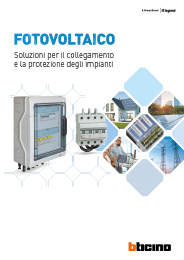 CATALOGO SOLUZIONI PER IL FOTOVOLTAICO