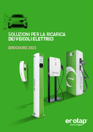 Brochure stazioni di ricarica ECOTAP 2023
