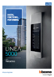 Catalogo pulsantiere Linea 5000